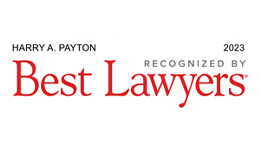 Harry A. Payton Recognized by Best Lawyers -2023